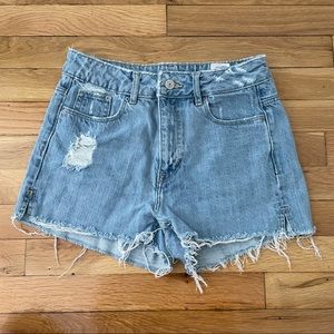 Divided High Waisted Denim Shorts Size 6